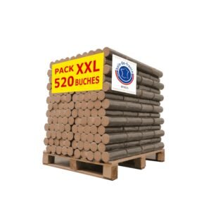 Bûches densifiées – 100 % feuillus – palette 960 kg