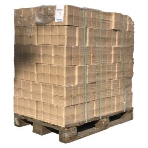 Pavé de bois compressé – 100 % chêne – palette 960 kg