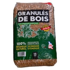 Granulés de bois Premium ECO BOIS ENERGIE – 66 sacs
